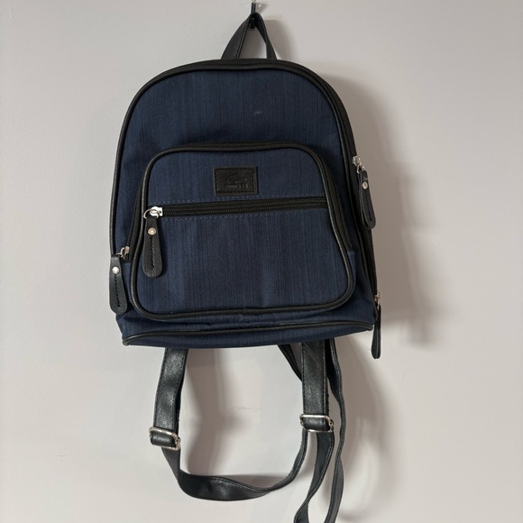 Vintage Roots Mini Blue BackPack - Picture 3 of 12